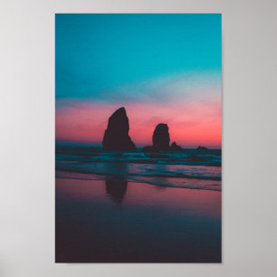 Póster Cotton Candy Sunset