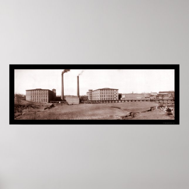 Póster Cotton Spartanburg, SC Photo 1909 (Frente)