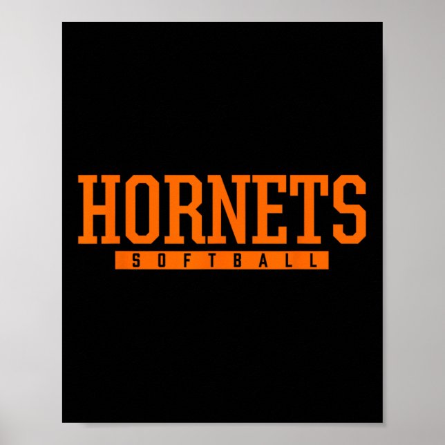 Póster Cottondale Hornets Softll Hs  (Frente)