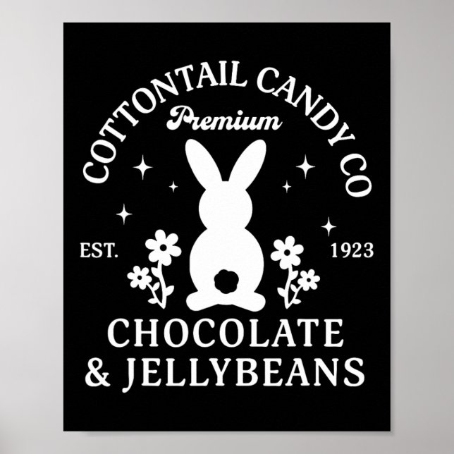 Póster Cottontail Candy Company Est 1923 (Frente)