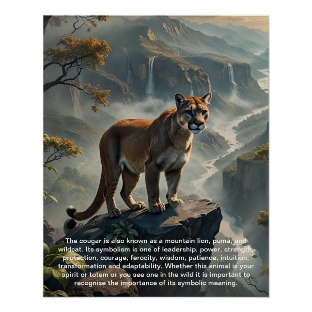 Póster Cougar (Anverso)