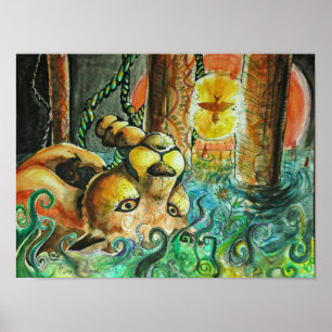 Póster Cougar Poster