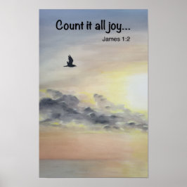 Póster Count it all joy