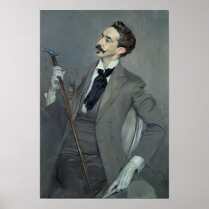 Póster Count Robert de Montesquiou  1897