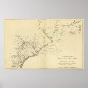 Póster Country from Rariton River in East Jersey