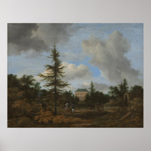 Póster Country House - Jacob van Ruisdael Bella Artes Pos