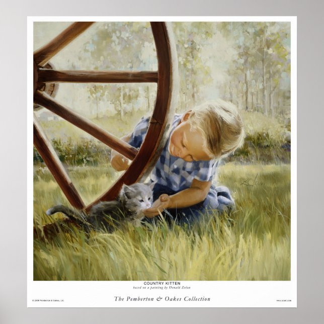 Póster Country Kitten (Frente)