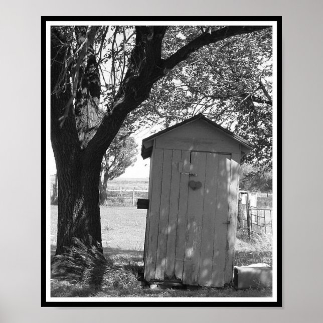 Póster Country Outhouse Poster (Frente)