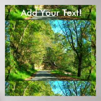 Póster Country Road Fayette