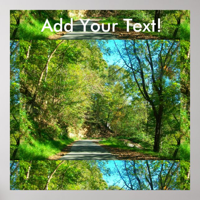 Póster Country Road Fayette (Frente)