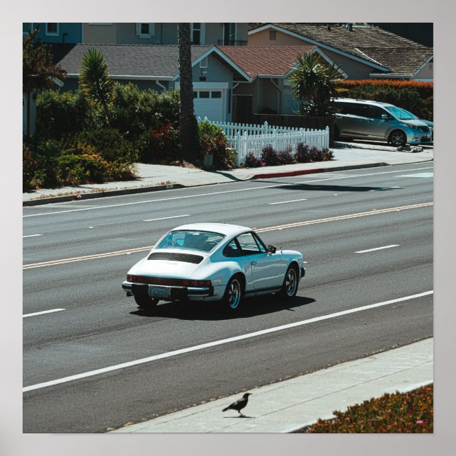 Póster Coupe blanco (Frente)