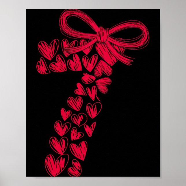 Póster Couple 7 67 - Cute Six Seven Hearts Matching 67 Va (Frente)