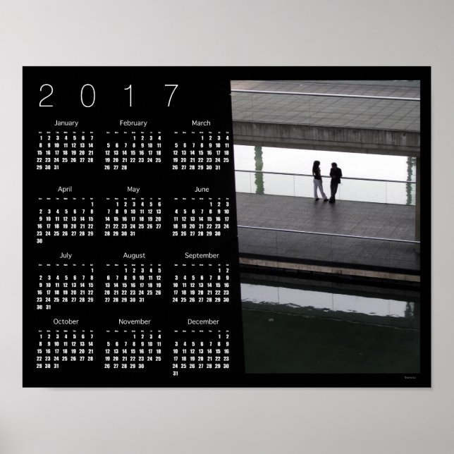 Póster COUPLE City of Sciences París Calendario Poster 20 (Frente)