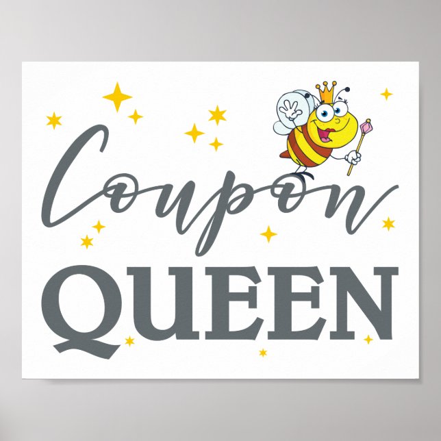 PÓSTER COUPON QUEEN (Frente)
