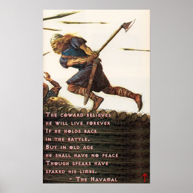 Póster Courage poster (Frente)