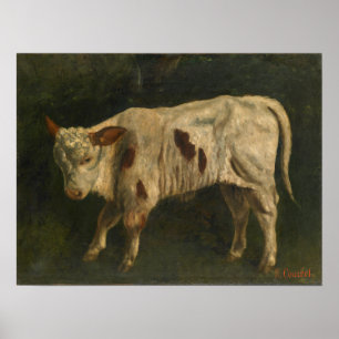 Póster Courbet - El Calf