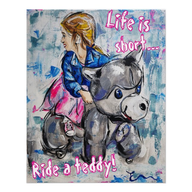 Póster Course à toutou (Anverso)