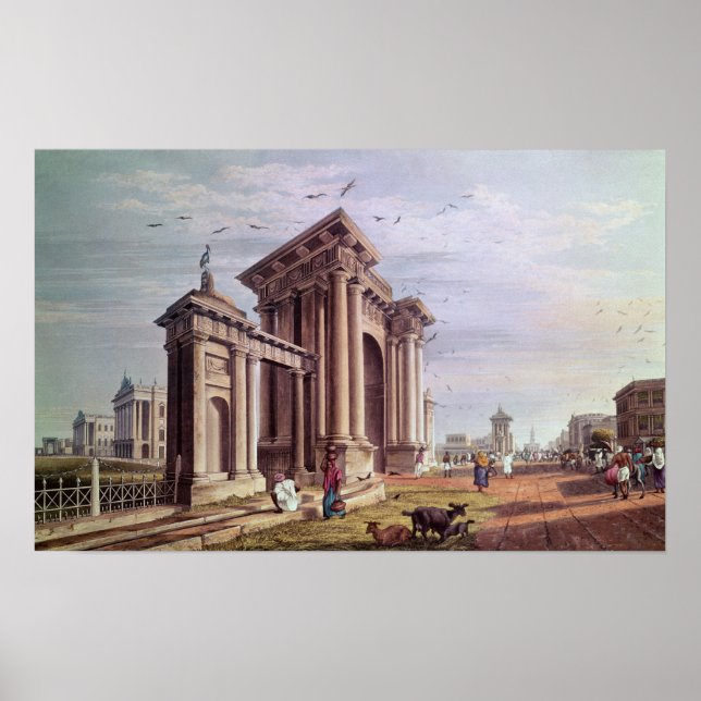 Póster Court House Street, Calcuta (Frente)