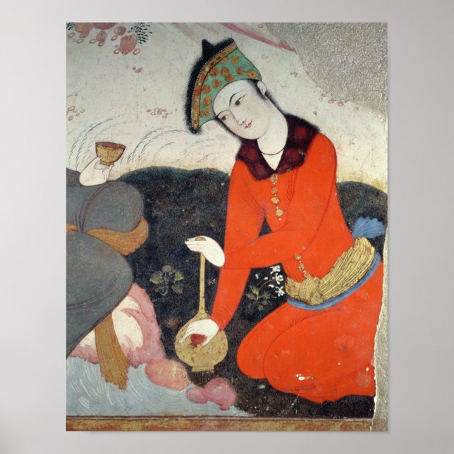 Póster Courtier at the Court of Shah Abbas I (Frente)