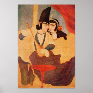 Póster Courtier from the Court of Shah Abbas