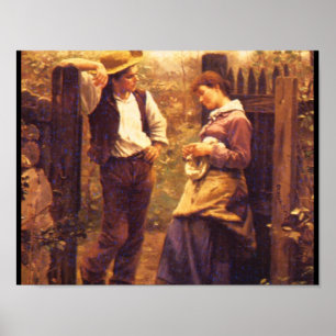 Póster Courtship', rural Daniel_Art de América
