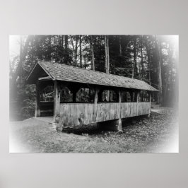 Póster Covered Foot Bridge
