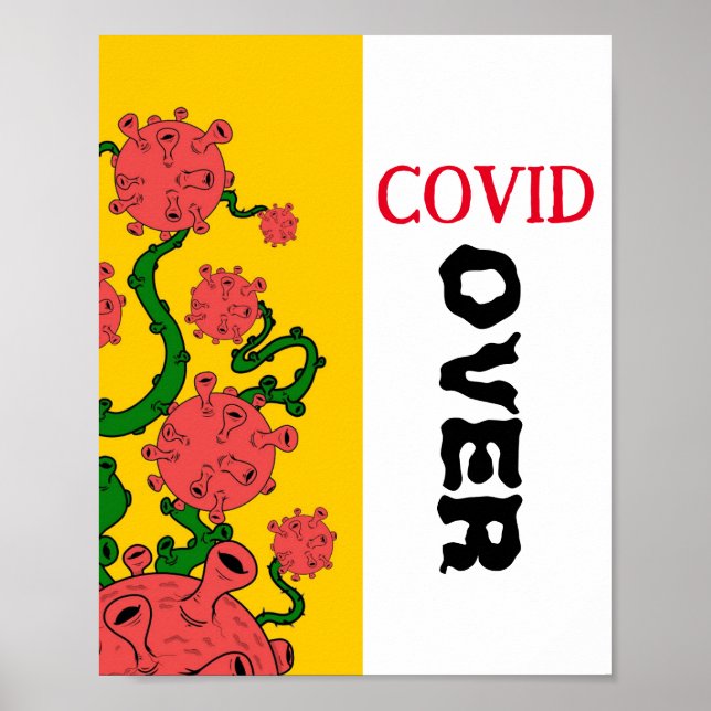 Póster Covid 19 (Frente)