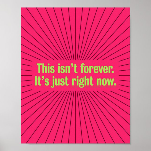 Póster Covid Inspiración Positiva Vibes Temporal (Frente)
