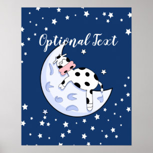 Póster Cow Over the Moon