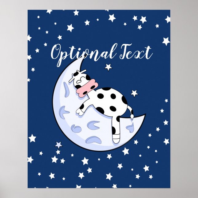 Póster Cow Over the Moon (Frente)