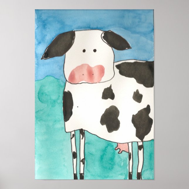 Póster Cow poster (Frente)