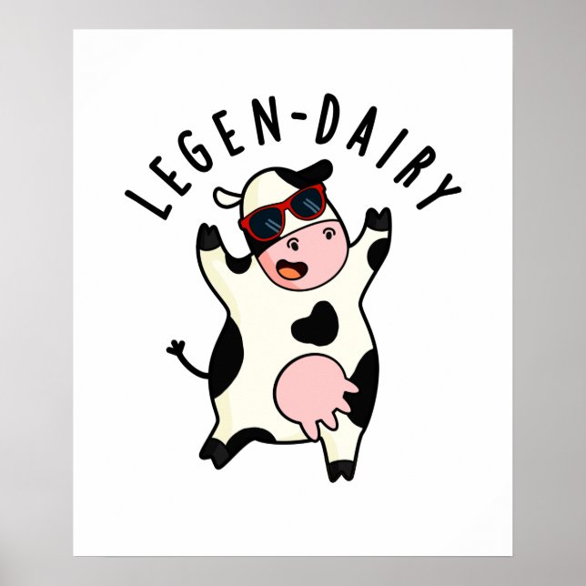 Póster Cow Pun (Frente)