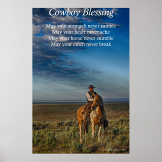 Póster Cowboy Blessing