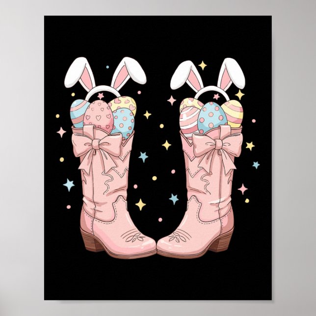 Póster Cowboy de la Semana Santa Occidental (Frente)