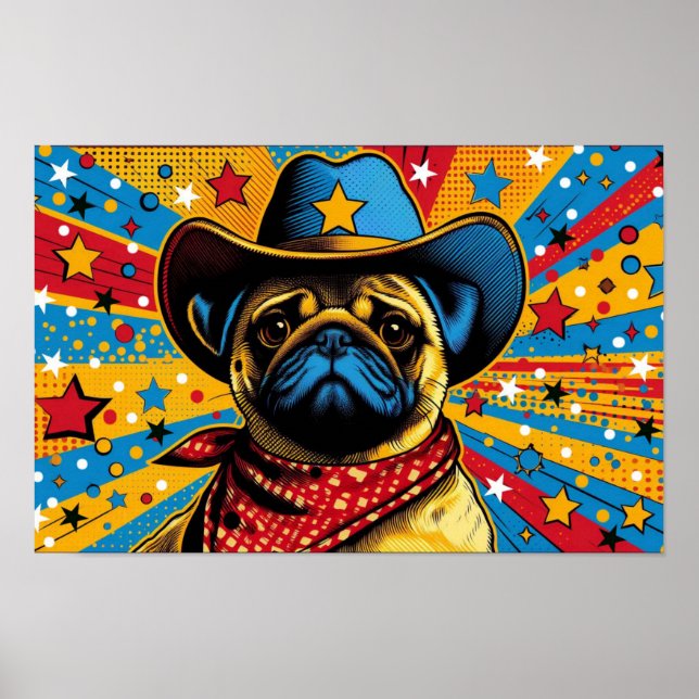 PÓSTER COWBOY UP 3 (Frente)