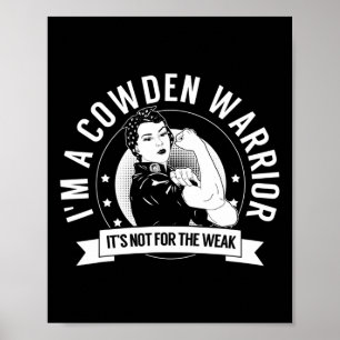 Póster Cowden Warrior Nftw - Conciencia sobre el síndrome