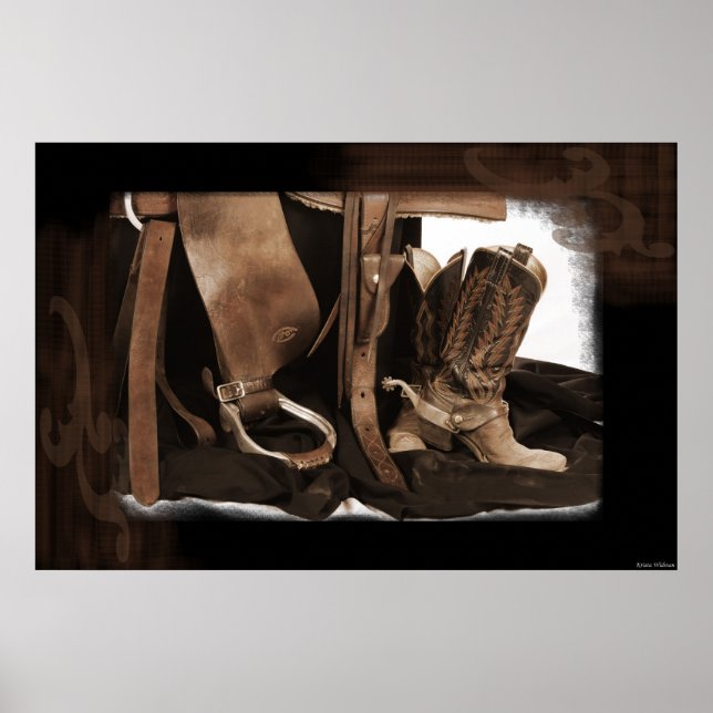 Póster Cowgirl Gear Poster (Frente)