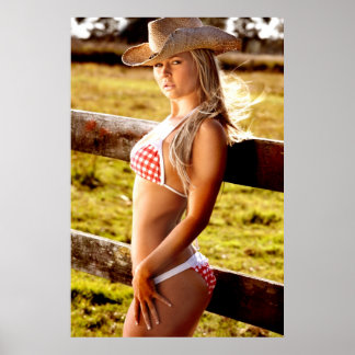 Póster Cowgirl Ranch