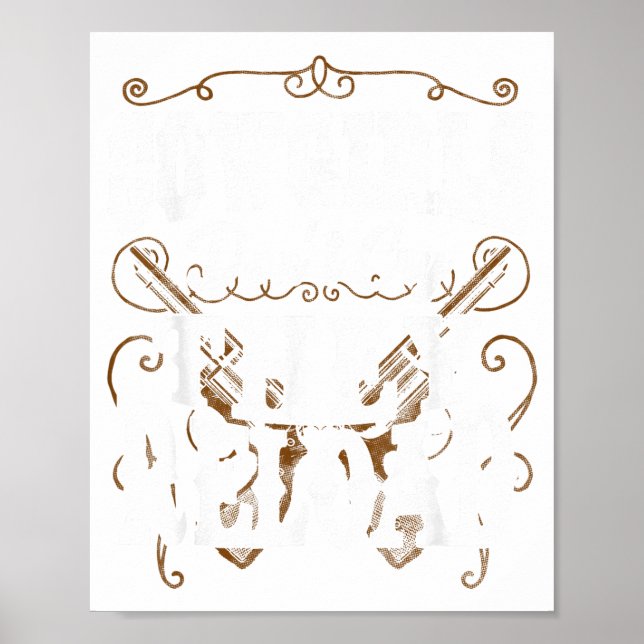 Póster Cowgirls Don't Cry They Reload  (Frente)