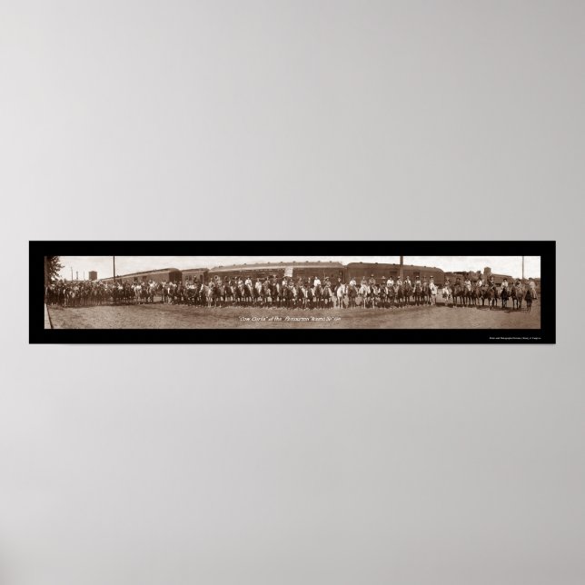 Póster Cowgirls in OR Photo 1911 (Frente)