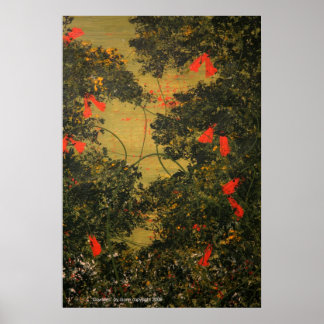 Póster "Cowlilies"