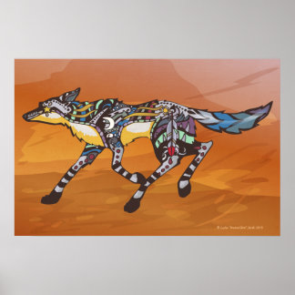 Póster Coyote el timador