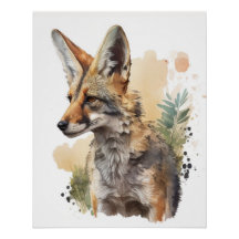 Coyote Willife Wall Art