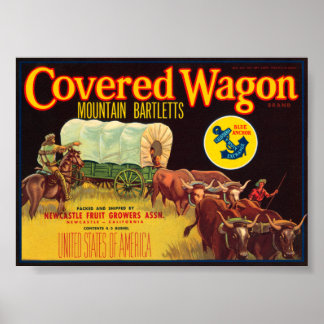 Póster Cra Vintage de la marca Vagón Cubierta