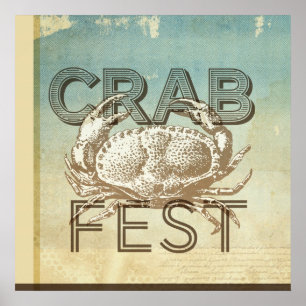 Póster Crab Fest