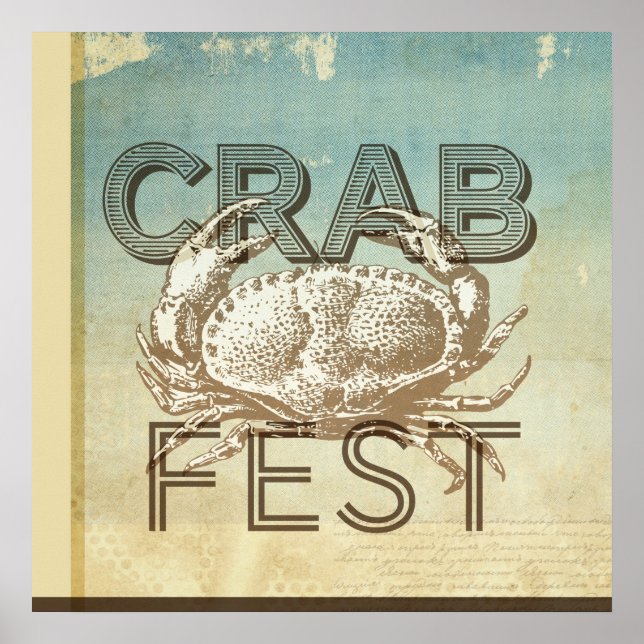 Póster Crab Fest (Frente)