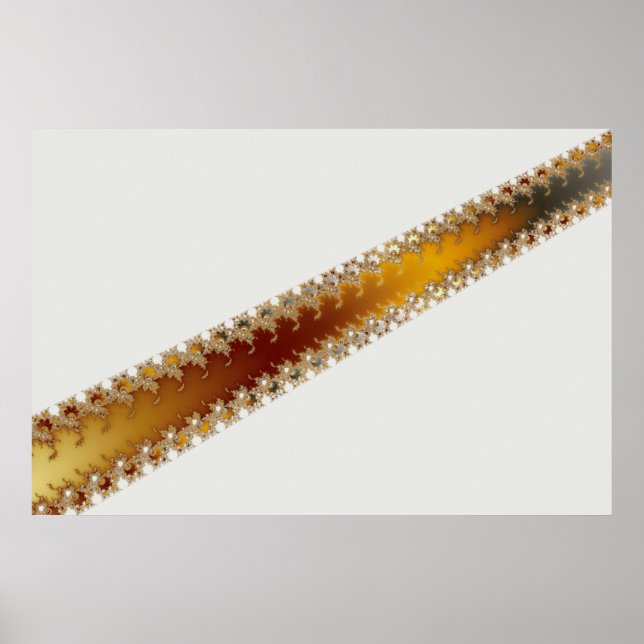 Póster Crack - Poster fractal (Frente)