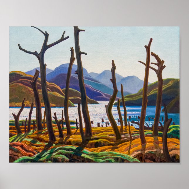 Póster Cranberry Lake | Franklin Carmichael | (Frente)