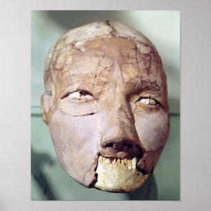 Póster Cráneo, de Jericó, 7000-6000 A.C.