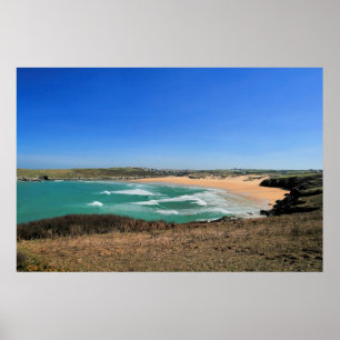 Póster Crantock Bay